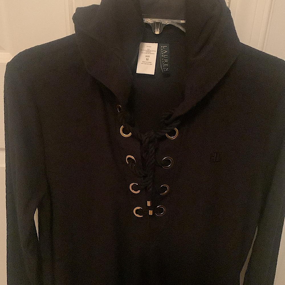 Ralph Lauren NWT Hooded Beach Cover Up Dress M Lauren by Ralph Lauren - Picture 3 of 6